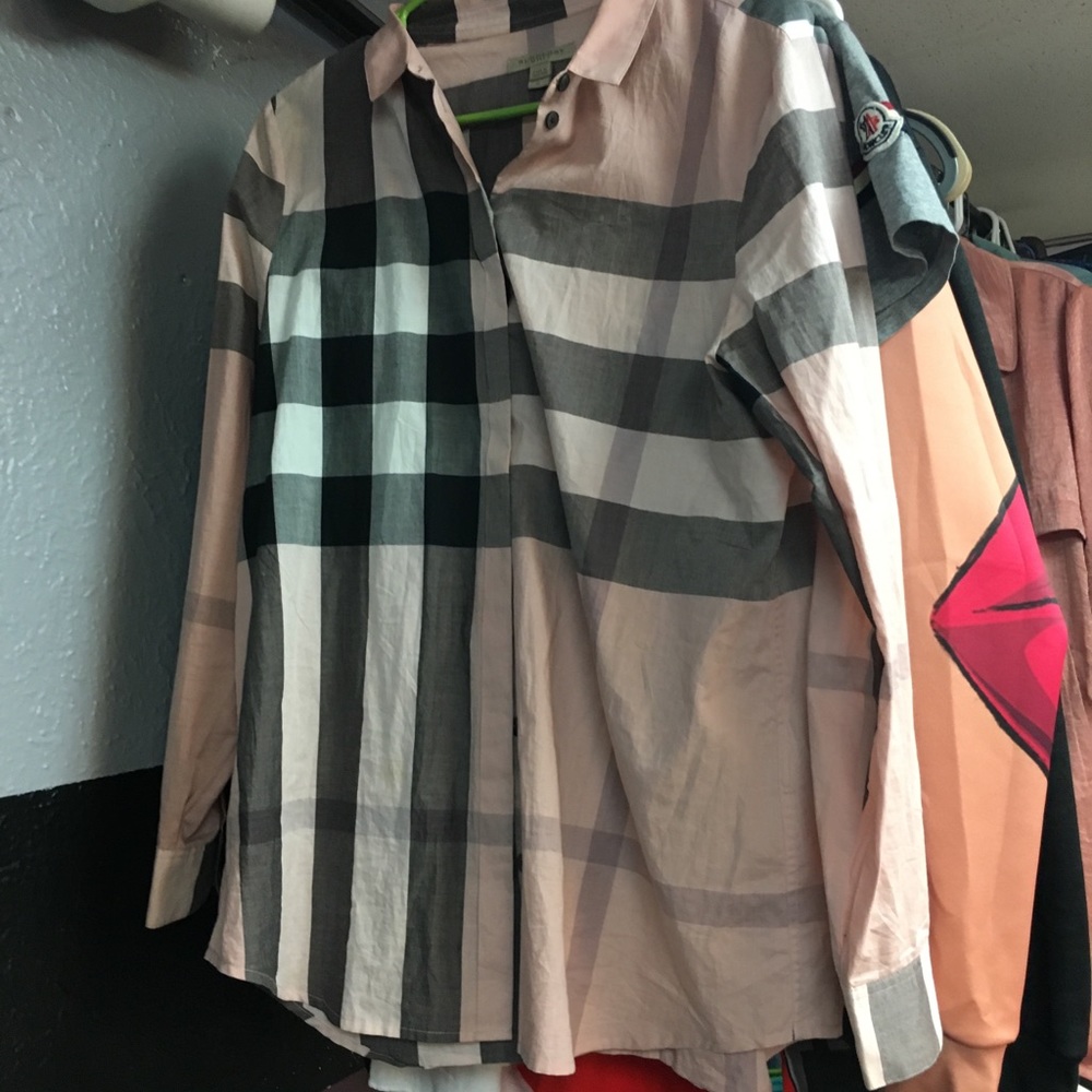 Authentic Burberry Brit button down shirt